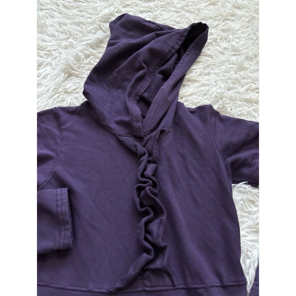 Nano American Made Girls Sz. 8 Purple Hooded Dress. Classic, Adorable